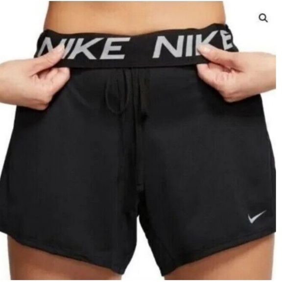 BOGO!! NIKE Women’s Drawstring Athletic Shorts in Black - Picture 1 of 8